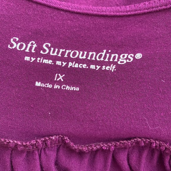 Soft Surroundings Open Front Cardigan Sweater 1X - Picture 6 of 8